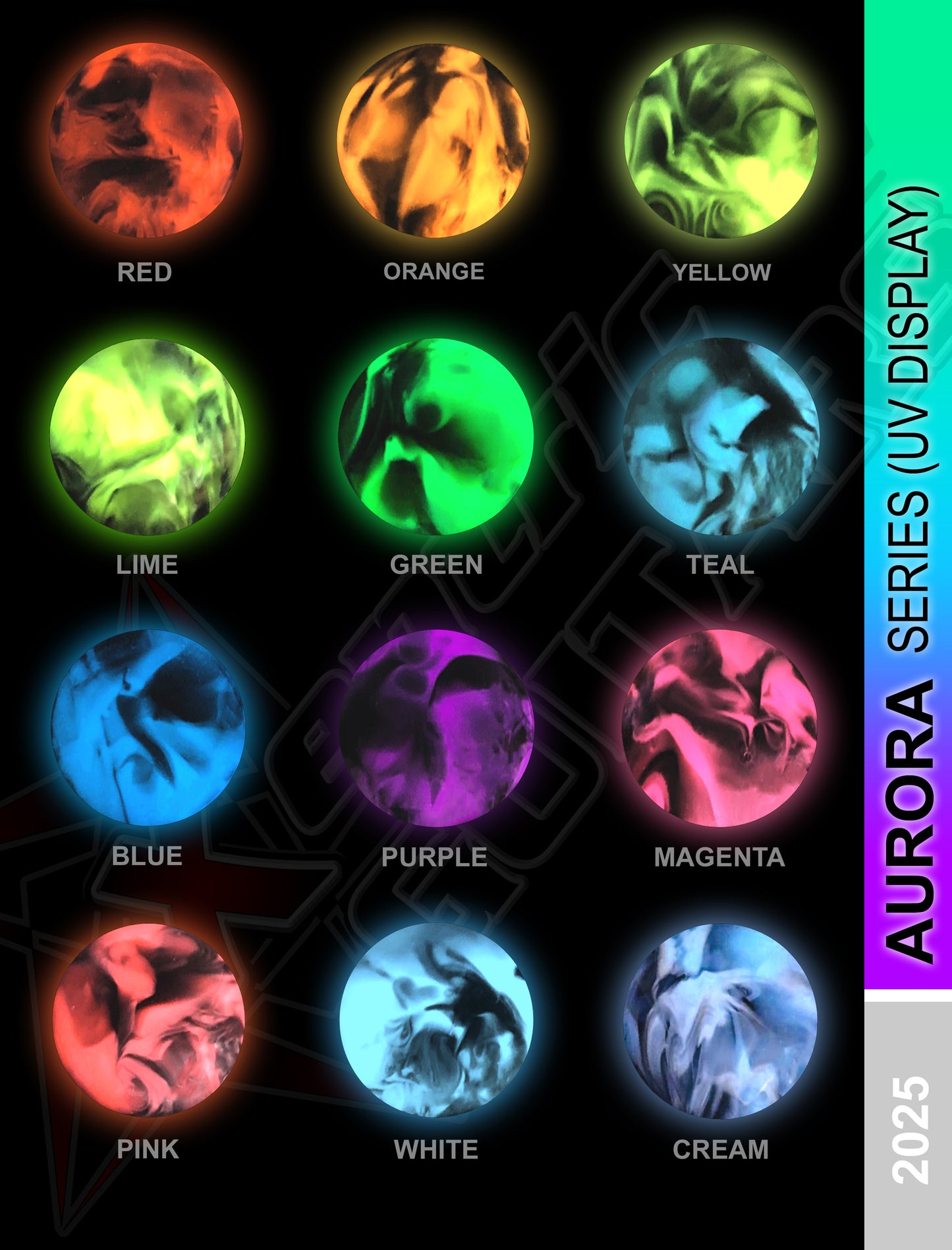 Xentric Guitars - AURORA Series Resin Standard Guitar Knobs
