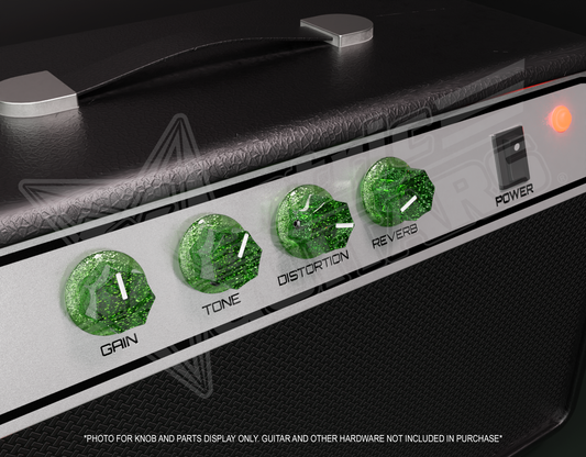 Xentric Guitars - METAL FLAKE Series Resin Specialty Guitar Knobs