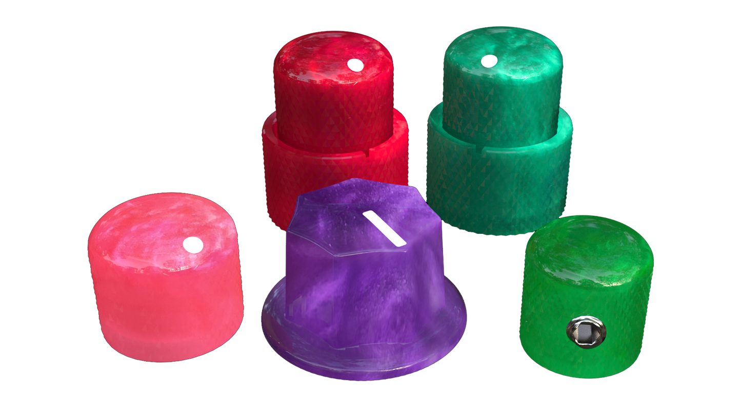 Xentric Guitars - GALAXY PEARL Series Resin Specialty Guitar Knobs
