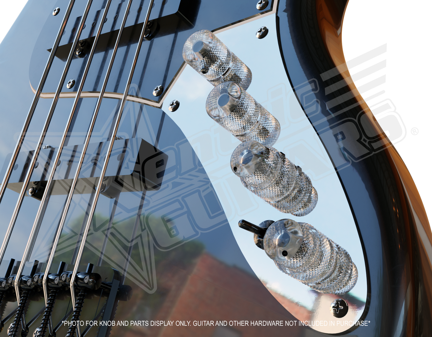 Xentric Guitars - CRYSTAL CLEAR Series Resin Specialty Guitar Knobs