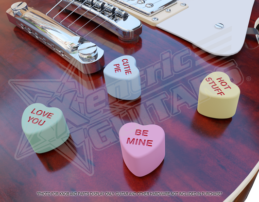 Xentric Guitars - VALENTINE'S DAY Series Resin Guitar Knobs