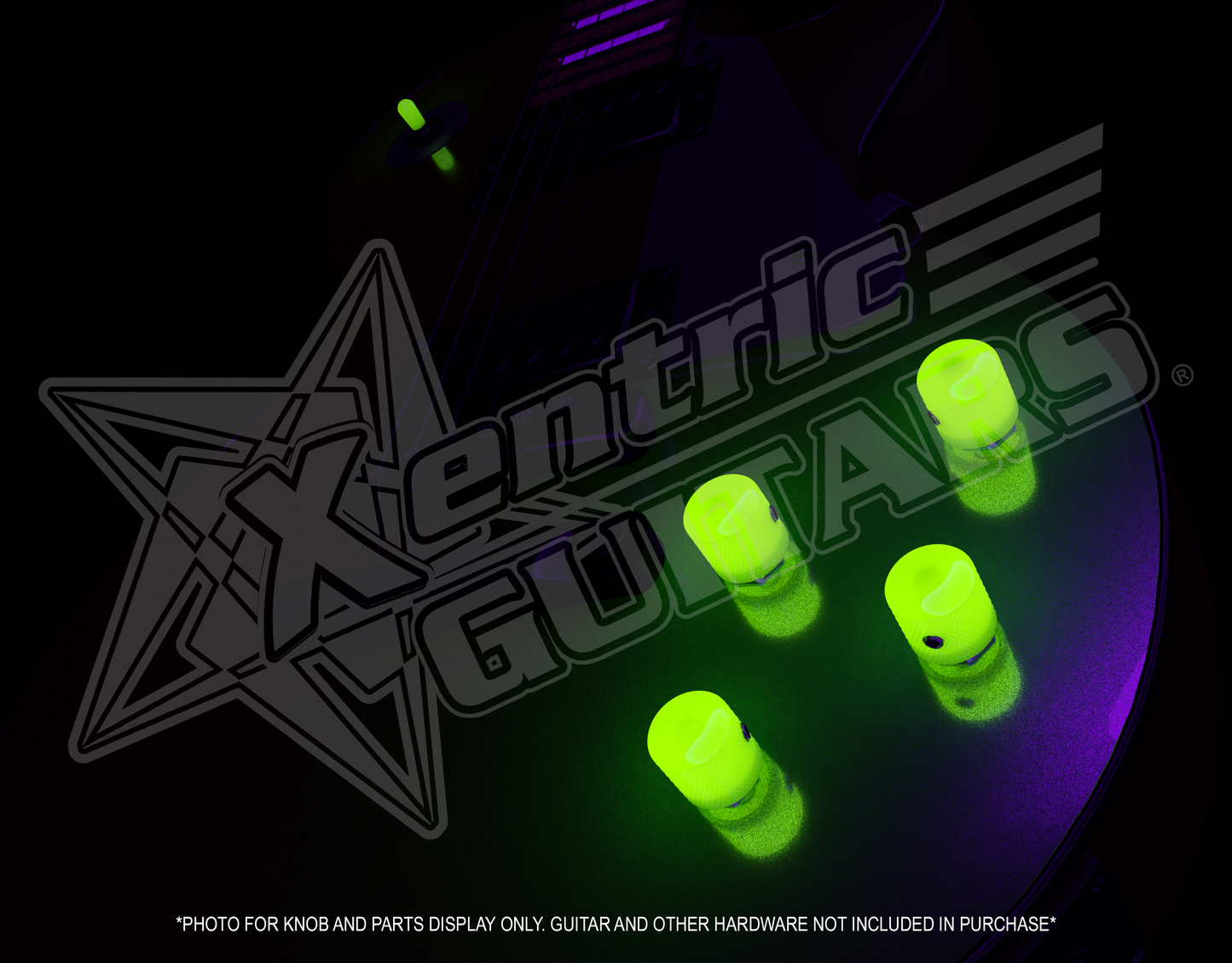 Xentric Guitars® - IGNITE™ Series Resin Knobs and Switch Caps