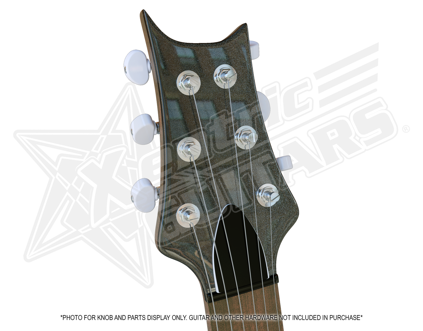 Xentric Guitars - SUPER SOLID Series Resin Guitar Tuner Knobs