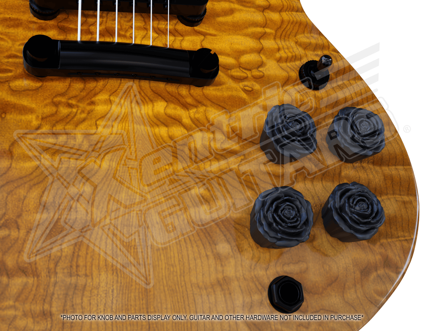 Xentric Guitars® - FANCY FLORAL™ Series Resin Guitar Knobs