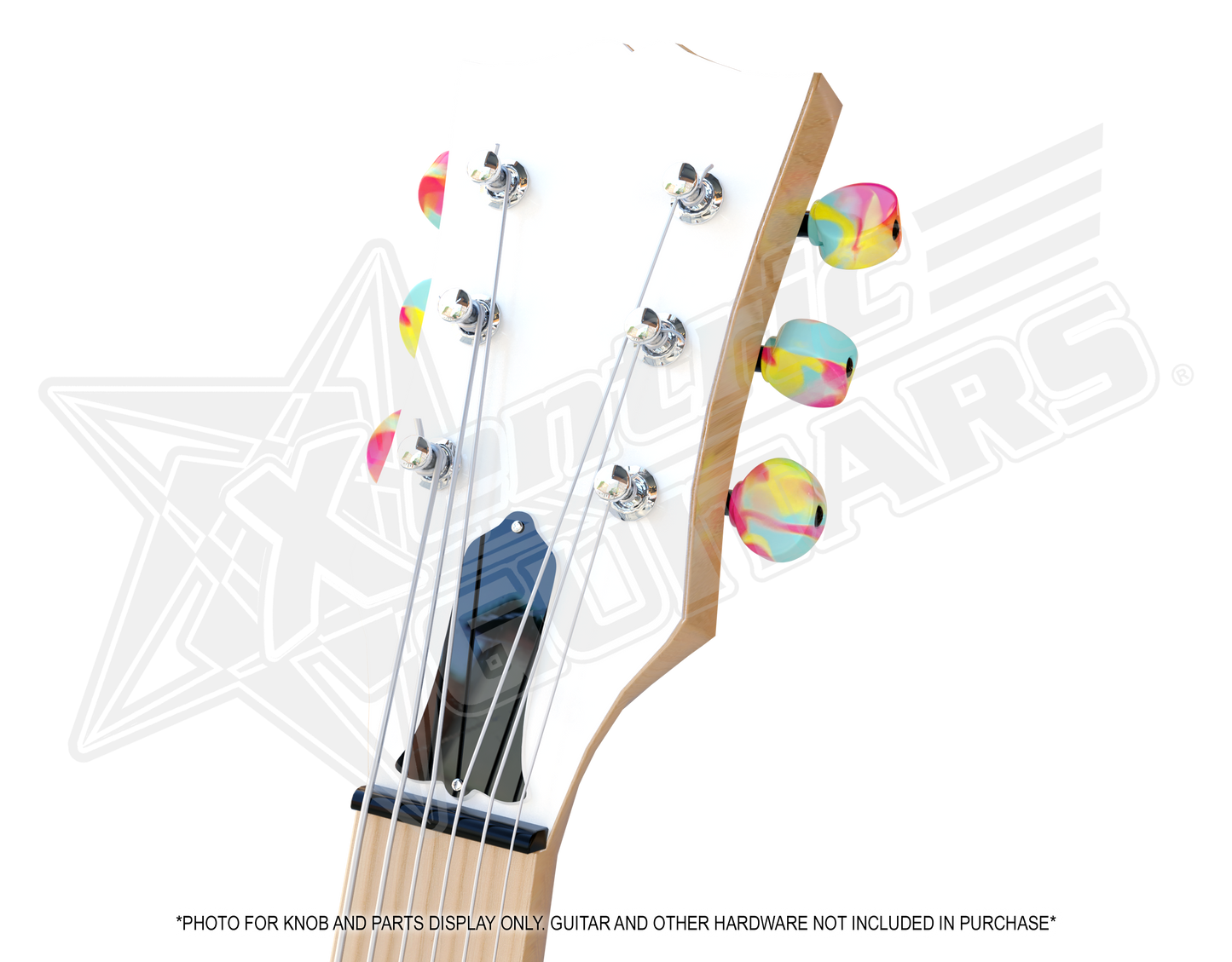 Xentric Guitars - TRITONE Series Resin Guitar Tuner Knobs