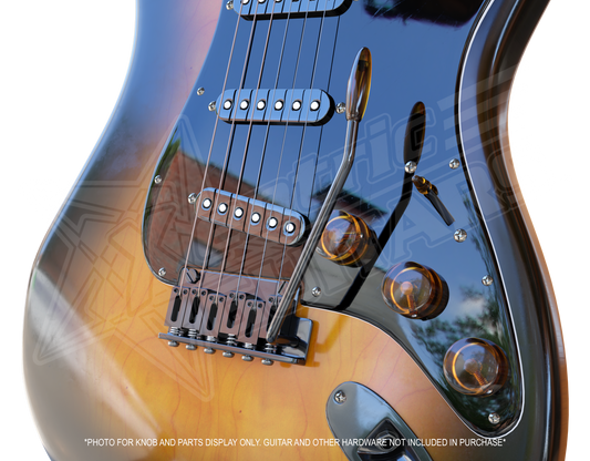 Xentric Guitars - CRYSTAL CLEAR Series Resin Guitar Switch Caps