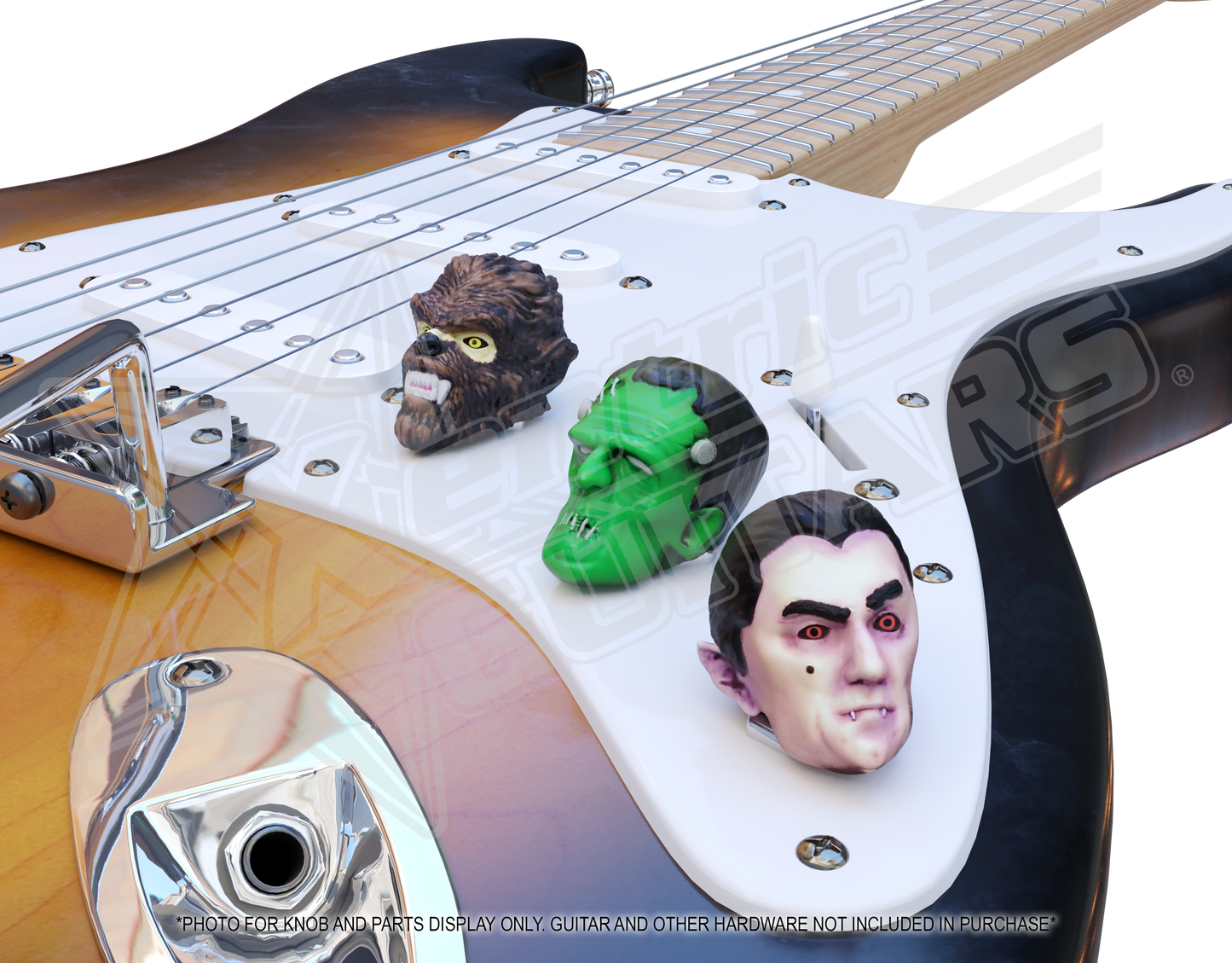 Xentric Guitars - HAUNTED HALLOWEEN Series Resin Guitar Knobs