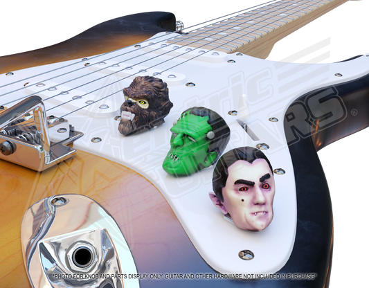 Xentric Guitars - HAUNTED HALLOWEEN Series Resin Guitar Knobs
