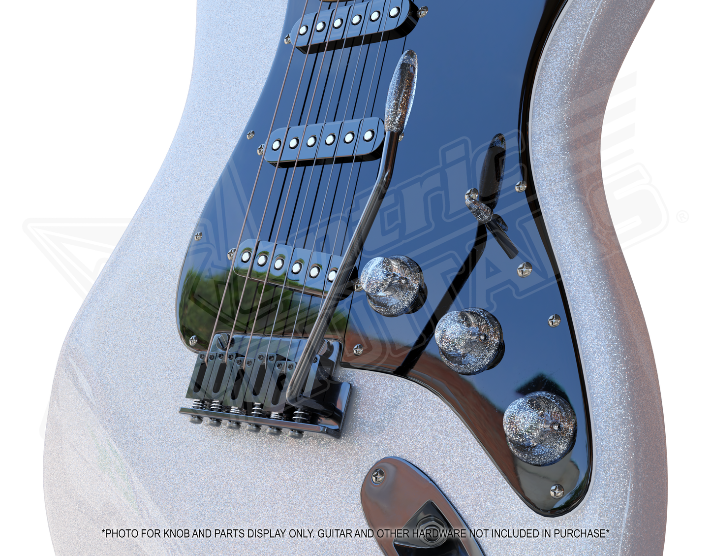 Xentric Guitars - METAL FLAKE Series Resin Standard Guitar Knobs