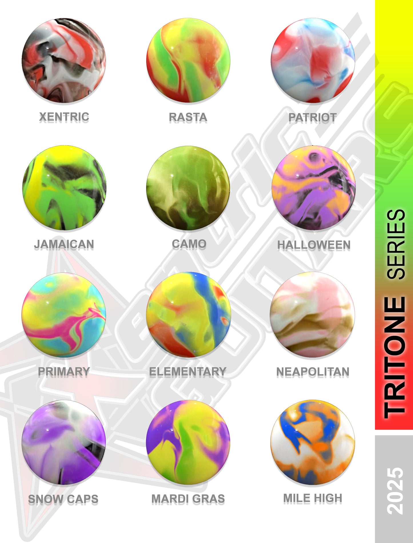 Xentric Guitars - TRITONE Series Resin Specialty Guitar Knobs