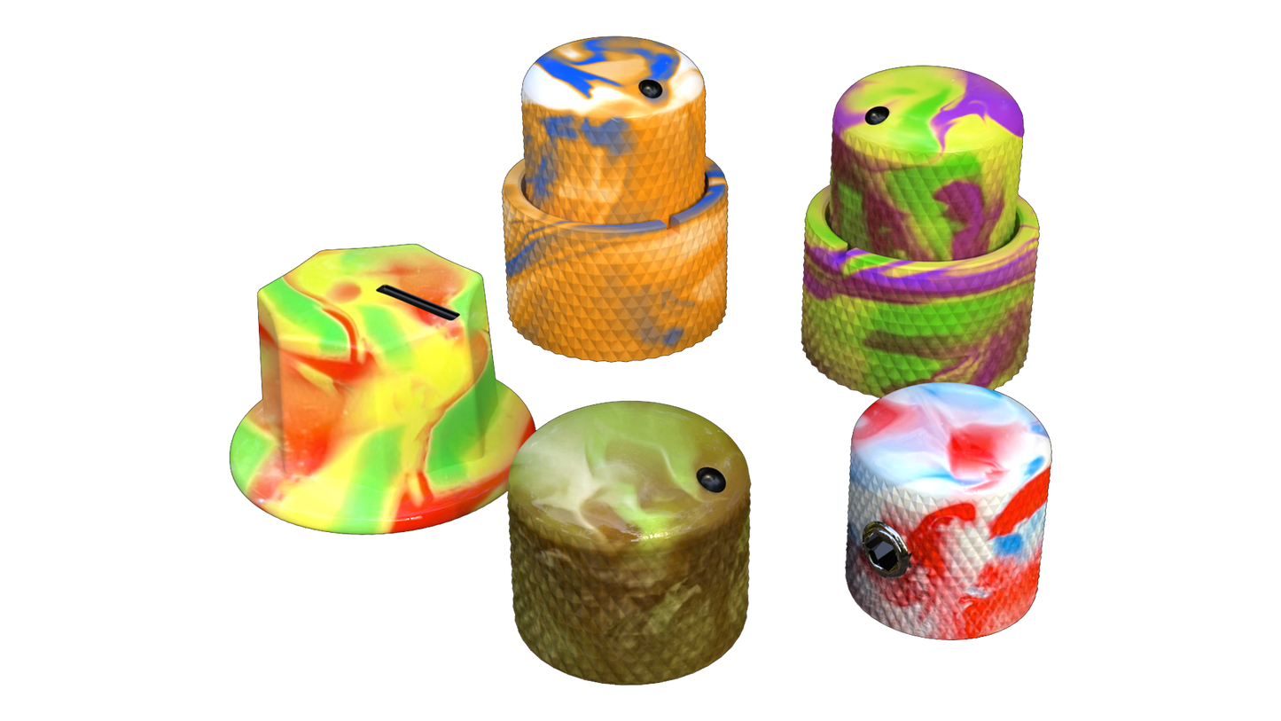 Xentric Guitars - TRITONE Series Resin Specialty Guitar Knobs