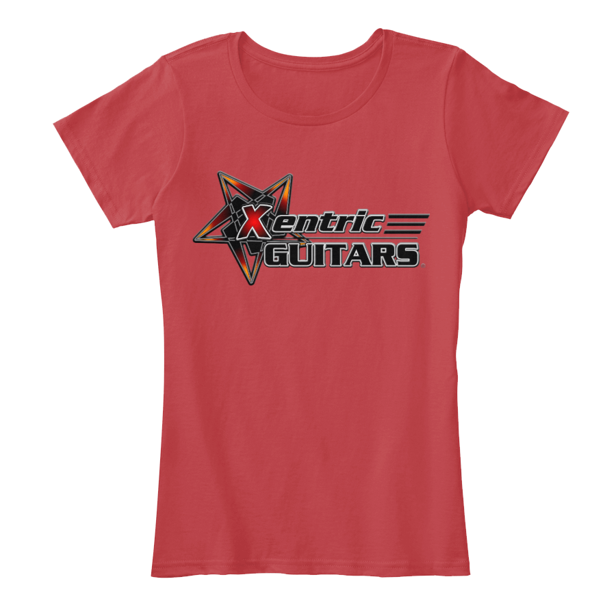Xentric Guitars - APPAREL Short Sleeve Women's Logo Tee