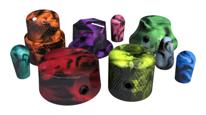 Xentric Guitars® - AURORA™ Series Resin Knobs and Switch Caps