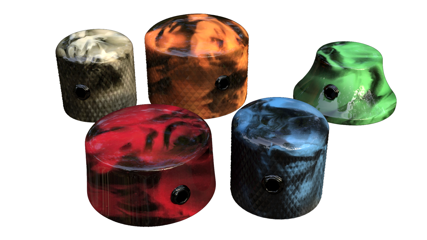 Xentric Guitars - AURORA Series Resin Standard Guitar Knobs