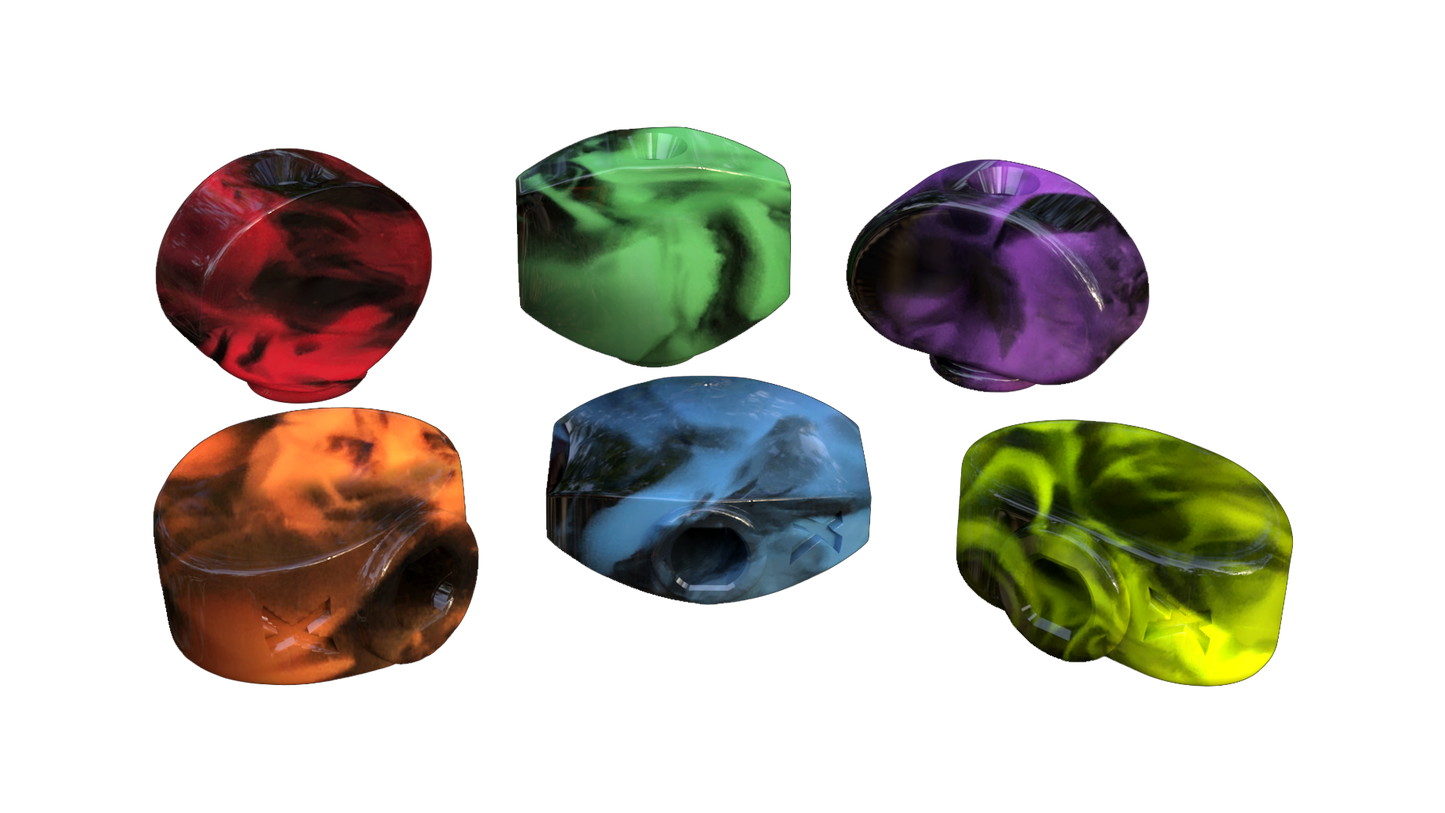 Xentric Guitars - AURORA Series Resin Guitar Tuner Knobs