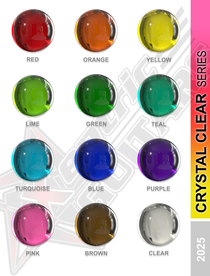 Xentric Guitars - CRYSTAL CLEAR Series Resin Guitar Tuner Knobs