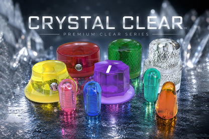 Xentric Guitars® - CRYSTAL CLEAR™ Series Resin Knobs and Switch Caps