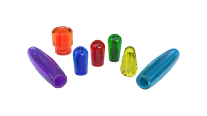 Xentric Guitars - CRYSTAL CLEAR Series Resin Guitar Switch Caps