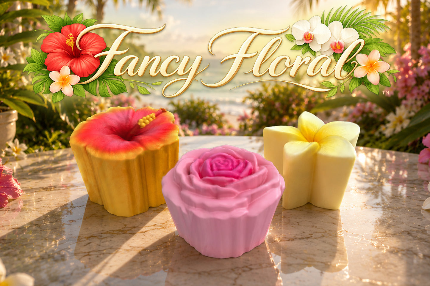 Xentric Guitars® - FANCY FLORAL™ Series Resin Guitar Knobs