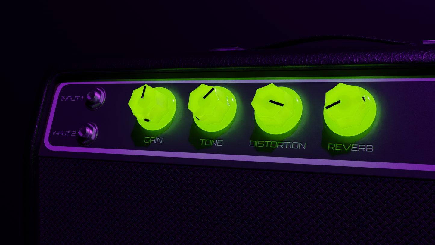 Xentric Guitars® - IGNITE™ Series Resin Knobs and Switch Caps