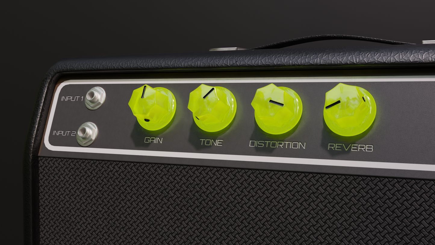 Xentric Guitars® - IGNITE™ Series Resin Knobs and Switch Caps