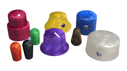 Xentric Guitars® - GALAXY PEARL™ Series Resin Knobs and Switch Caps
