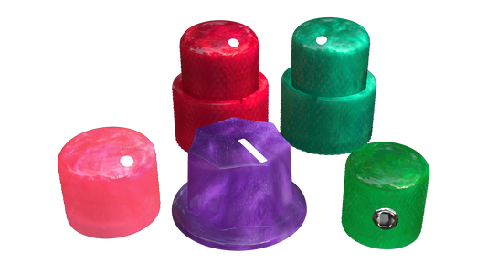 Xentric Guitars - GALAXY PEARL Series Resin Specialty Guitar Knobs