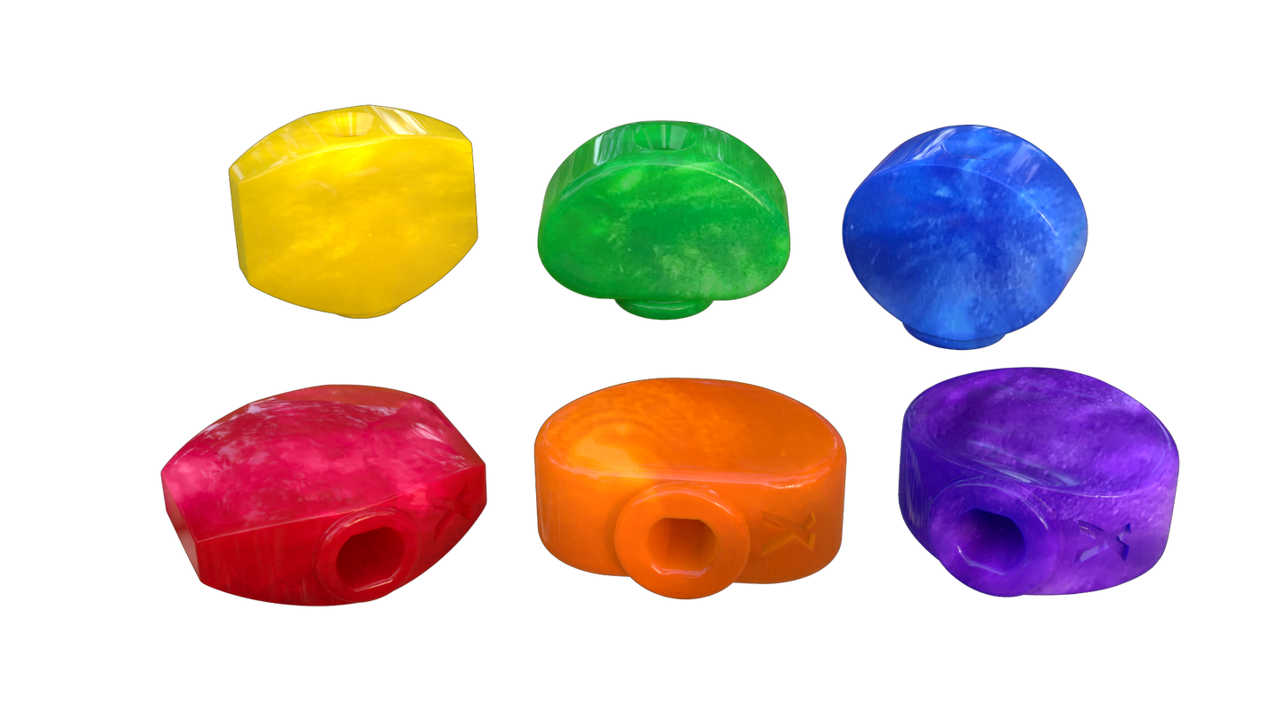Xentric Guitars - GALAXY PEARL Series Resin Guitar Tuner Knobs