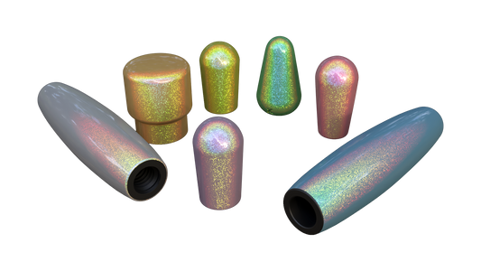 Xentric Guitars - HOLOGRAPH"X" Series Resin Guitar Switch Caps