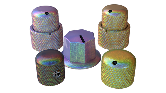 Xentric Guitars - HOLOGRAPH"X" Series Resin Specialty Guitar Knobs