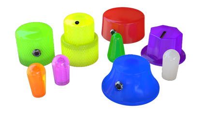 Xentric Guitars® - IGNITE™ Series Resin Knobs and Switch Caps