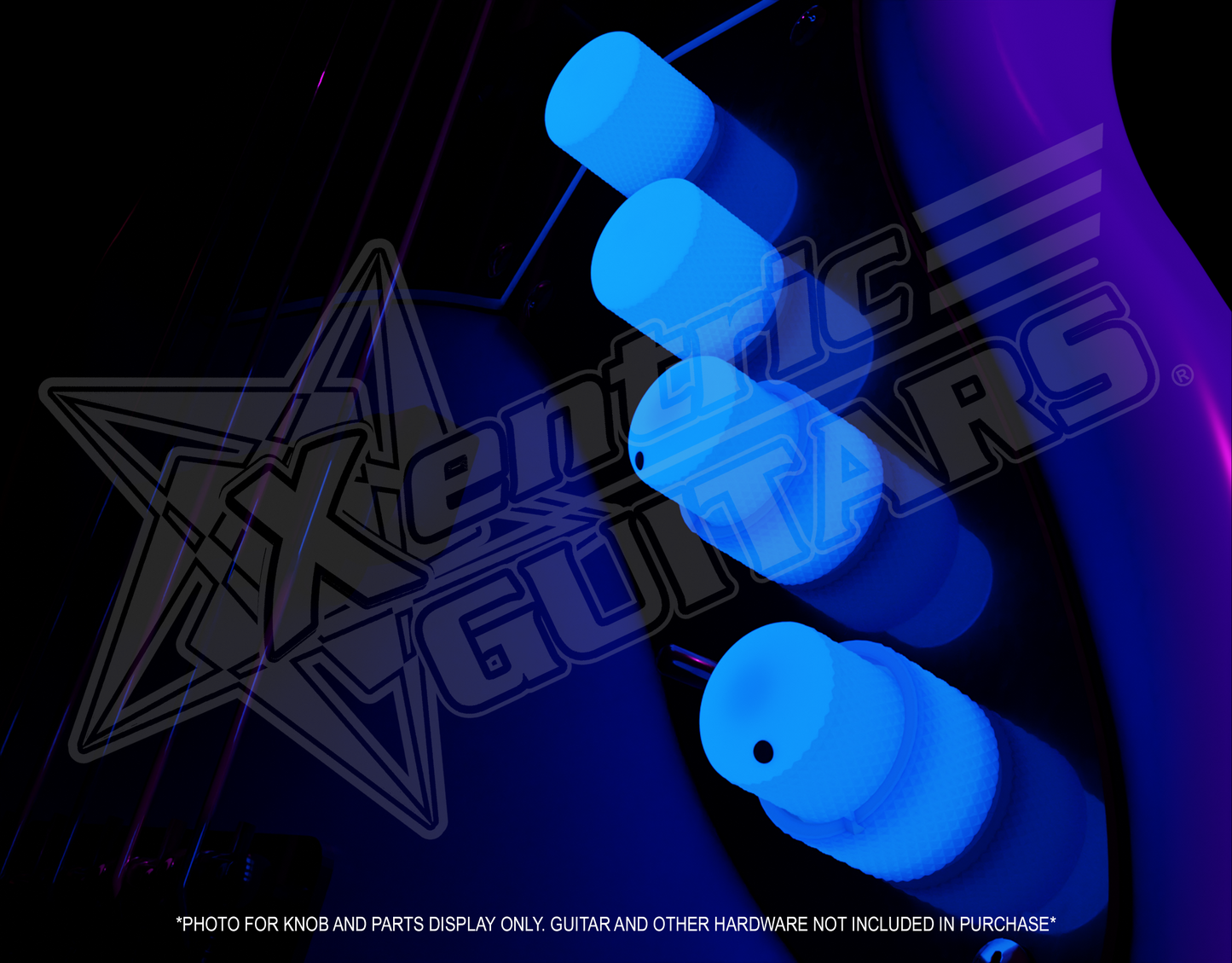Xentric Guitars® - IGNITE™ Series Resin Knobs and Switch Caps