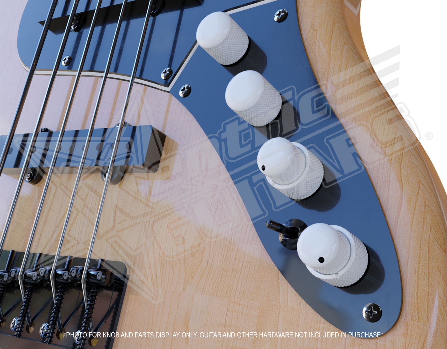 Xentric Guitars® - SUPER SOLID™ Series Resin Knobs and Switch Caps
