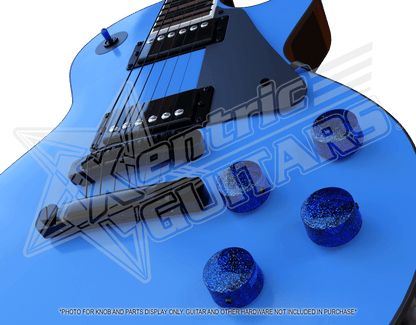 Xentric Guitars® - METAL FLAKE™ Series Resin Knobs and Switch Caps