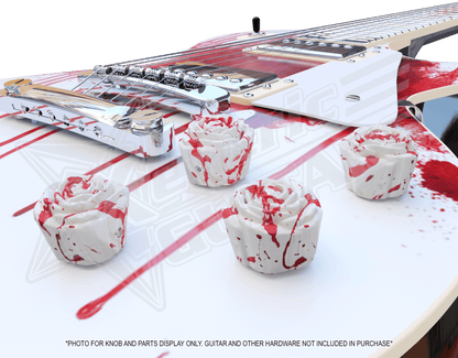Xentric Guitars® - FANCY FLORAL™ Series Resin Guitar Knobs