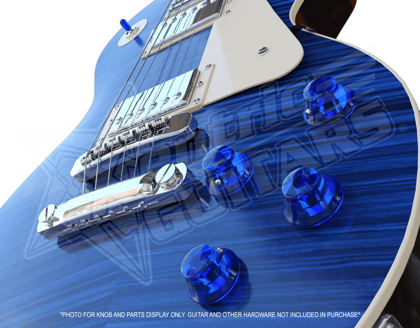 Xentric Guitars® - CRYSTAL CLEAR™ Series Resin Knobs and Switch Caps