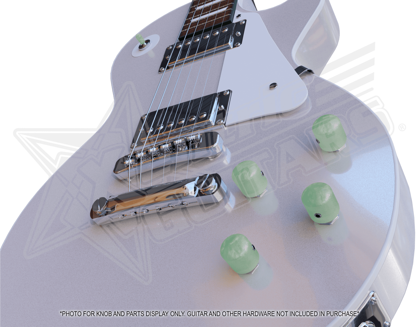 Xentric Guitars® - SPRING PEARL™ Series Resin Knobs and Switch Caps
