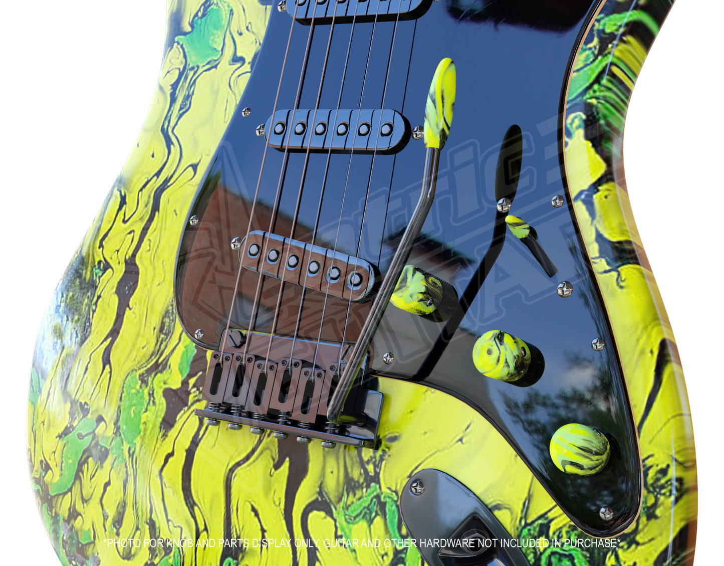 Xentric Guitars - TRITONE Series Resin Guitar Switch Caps