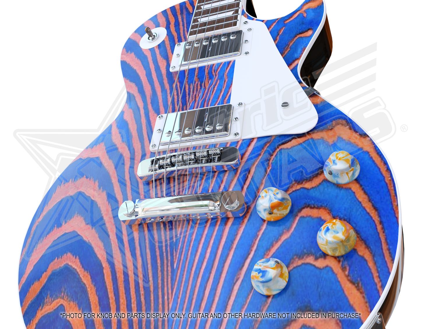 Xentric Guitars - TRITONE Series Resin Guitar Switch Caps