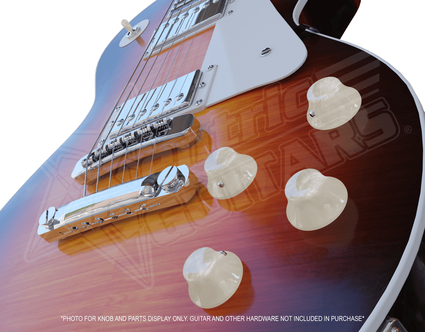 Xentric Guitars® - GALAXY PEARL™ Series Resin Knobs and Switch Caps