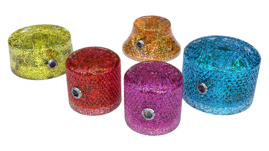 Xentric Guitars - METAL FLAKE Series Resin Standard Guitar Knobs