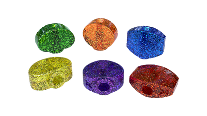 Xentric Guitars - METAL FLAKE Series Resin Guitar Tuner Knobs