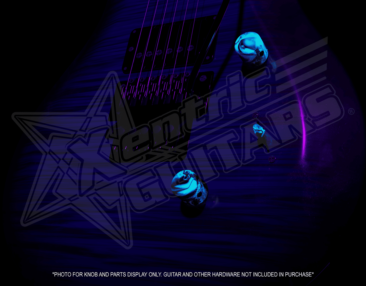Xentric Guitars® - AURORA™ Series Resin Knobs and Switch Caps