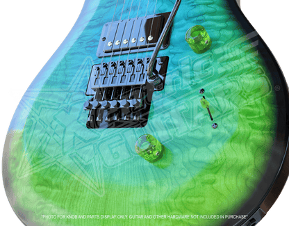 Xentric Guitars® - CRYSTAL CLEAR™ Series Resin Knobs and Switch Caps
