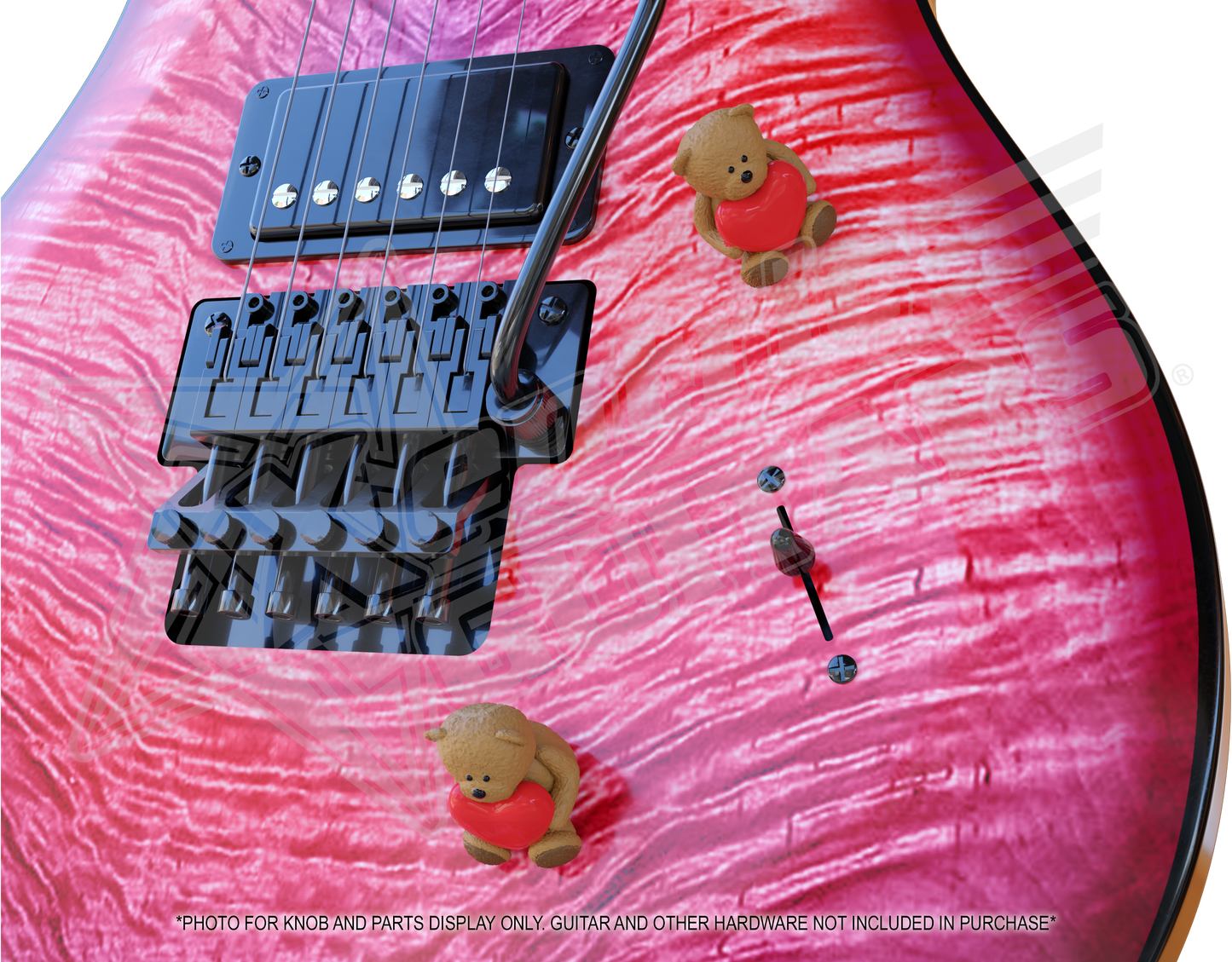 Xentric Guitars - VALENTINE'S DAY Series Resin Guitar Knobs