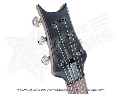 Xentric Guitars - CRYSTAL CLEAR Series Resin Guitar Tuner Knobs