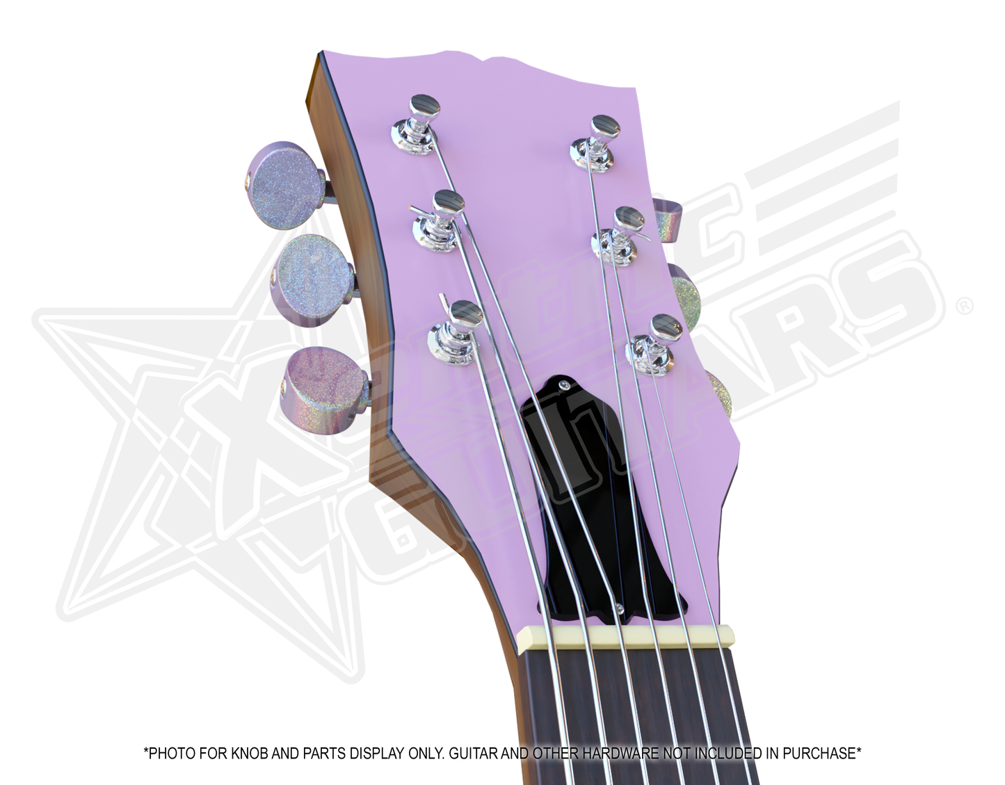 Xentric Guitars - HOLOGRAPH"X" Series Resin Guitar Tuner Knobs
