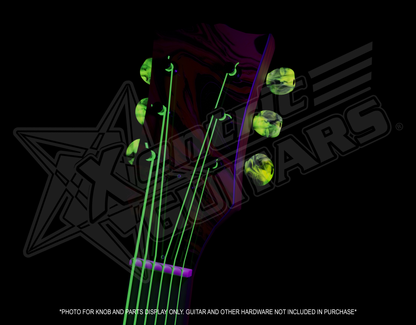 Xentric Guitars - AURORA Series Resin Guitar Tuner Knobs