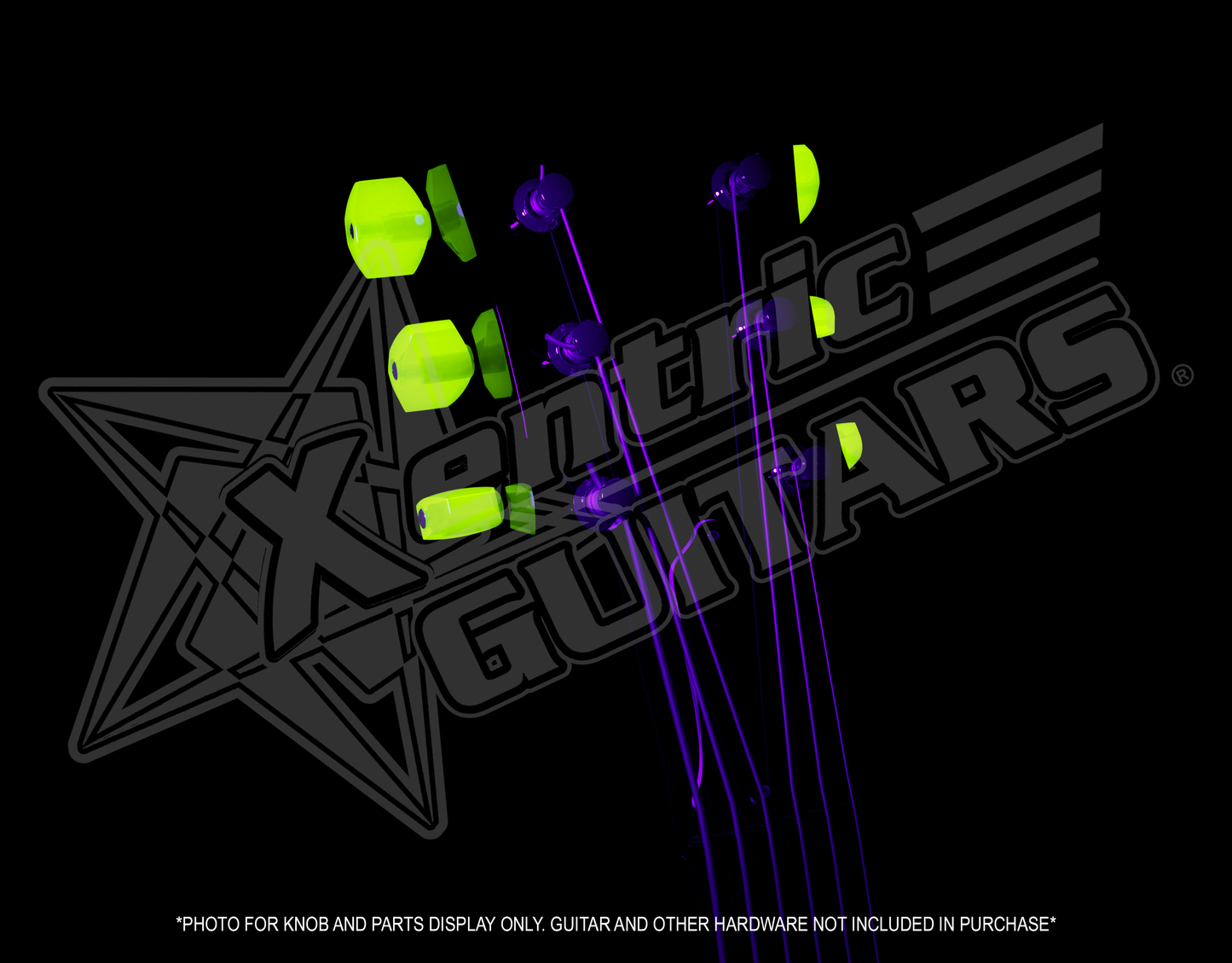 Xentric Guitars - IGNITE Series Resin Guitar Tuner Knobs