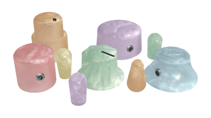 Xentric Guitars® - SPRING PEARL™ Series Resin Knobs and Switch Caps